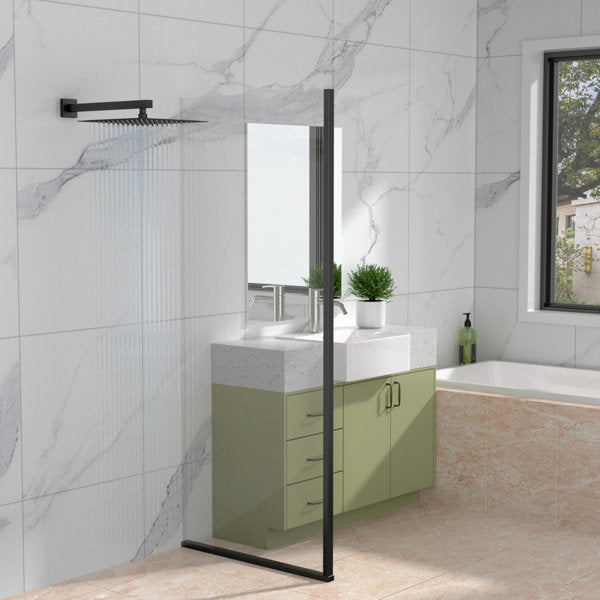 16 Inch Wall Mounted Shower Arm Stainless Steel Shower Arm Shower Head Extension Arm With Flange from Lordear