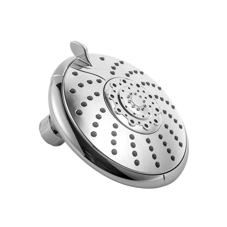 Lordear 5" Stainless Steel Wall Mounted 5-Setting Round Rainfall Shower Head from Lordear