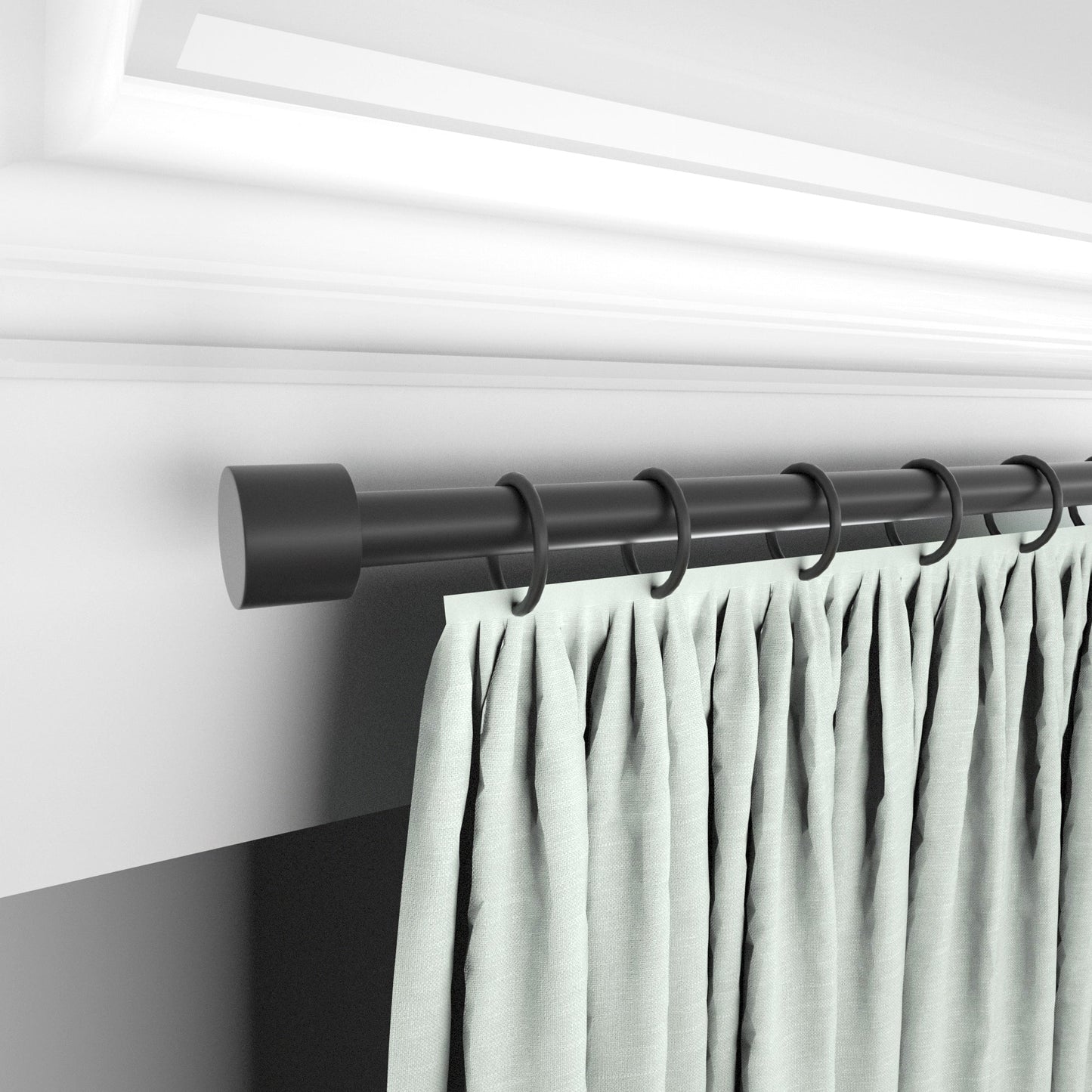 05 Adjustable Single Metal Curtain Rod Telescopic Rod With Accessories | adjustable curtain rod, auto part, Curtain Rod, cylinder, metal, Metal Curtain Rod, single curtain rod, Telescopic curtain rod, titanium | Lordear
