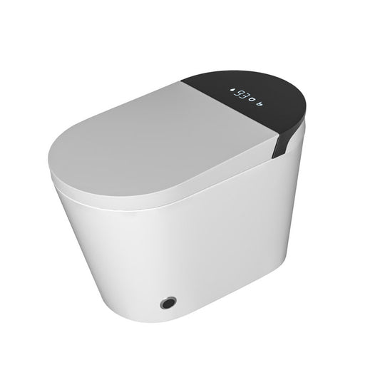 Lordear Smart Bidet Toilet - Auto Flush & Heated Seat - Water-Saving Tankless Design  from Lordear