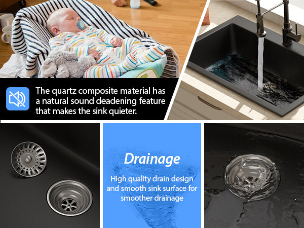 Premium Drop-In Kitchen Sink