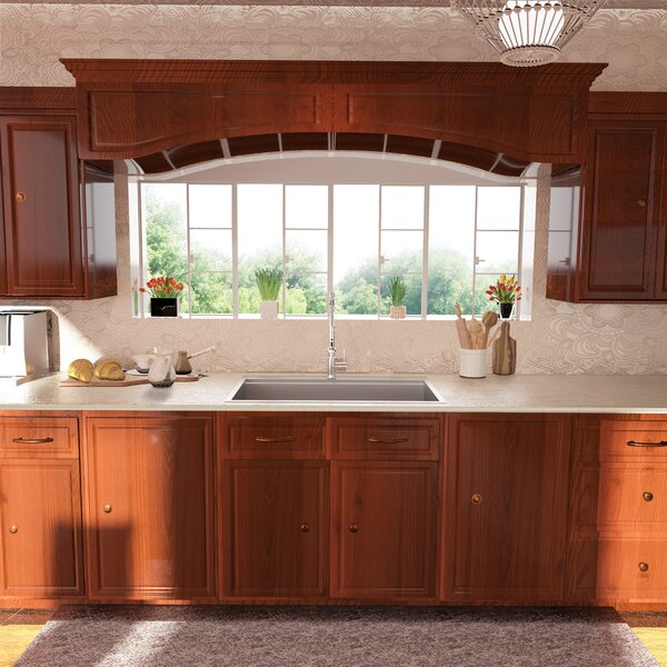 Lordear 25" x 22" Stainless Steel Drop-in Workstation Kitchen Sink  from Lordear