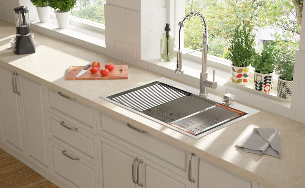 Premium Drop-In Kitchen Sink
