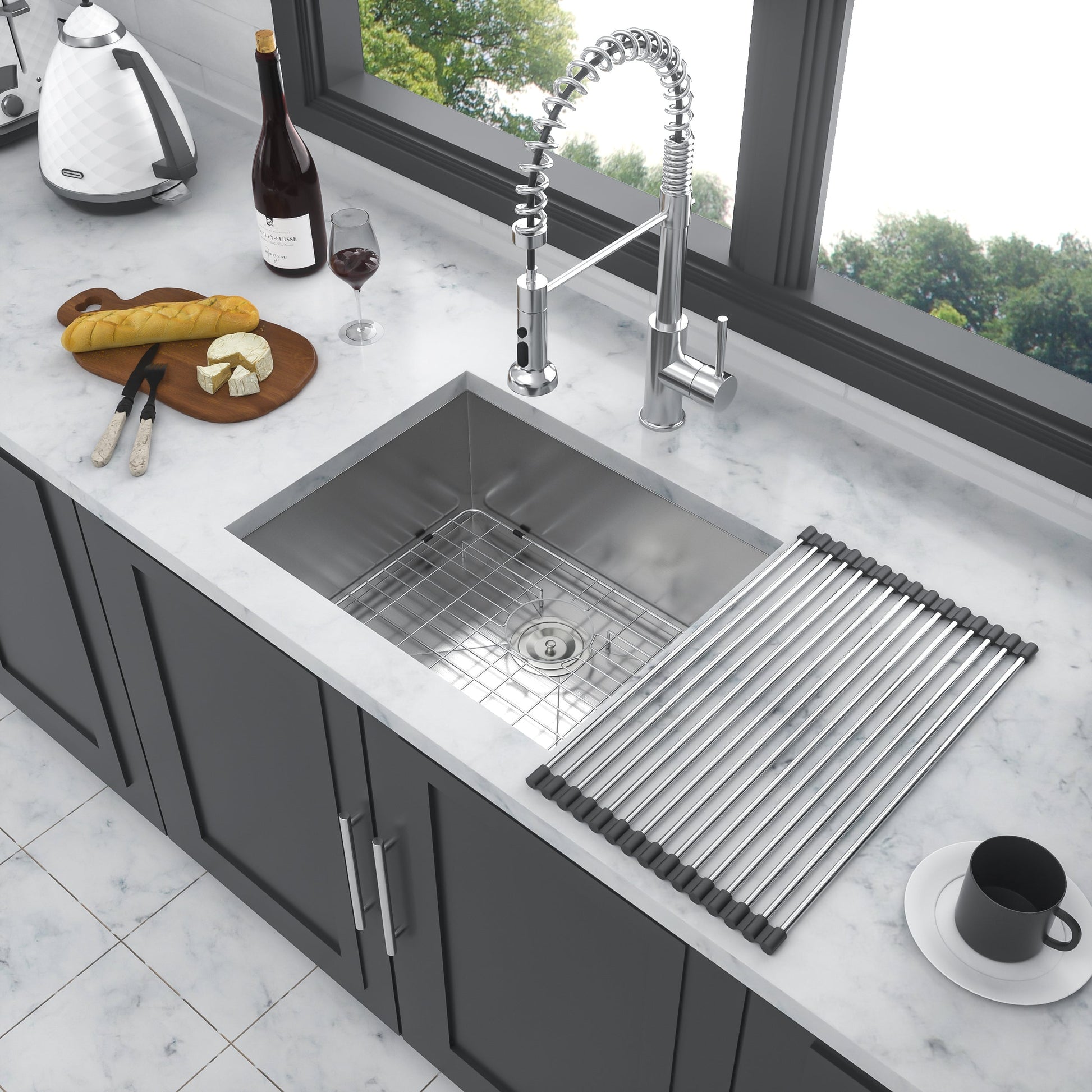 Lordear 23" x 18" Stainless Steel Undermount Bar Sink  from Lordear