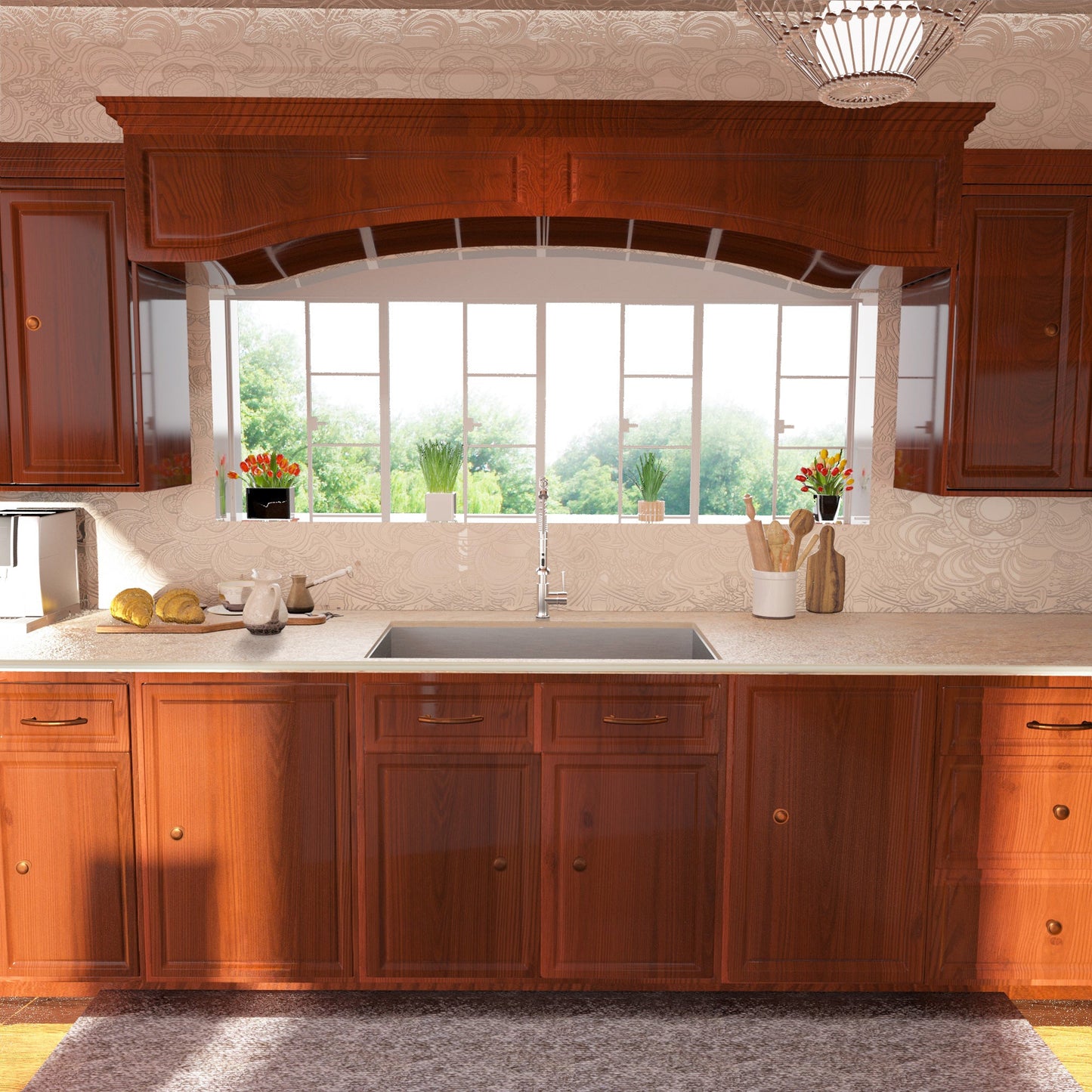 Lordear 30" Stainless Steel Undermount Single Bowl Kitchen Sink  from Lordear