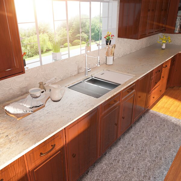 Lordear 32" Stainless Steel Undermount Single Bowl Workstation Kitchen Sink  from Lordear