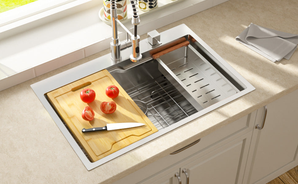 Premium Drop-In Kitchen Sink
