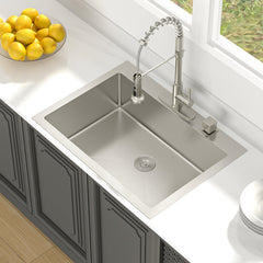 Lordear 33" x 22" Stainless Steel Drop-In Single Bowl Kitchen Sink  from Lordear
