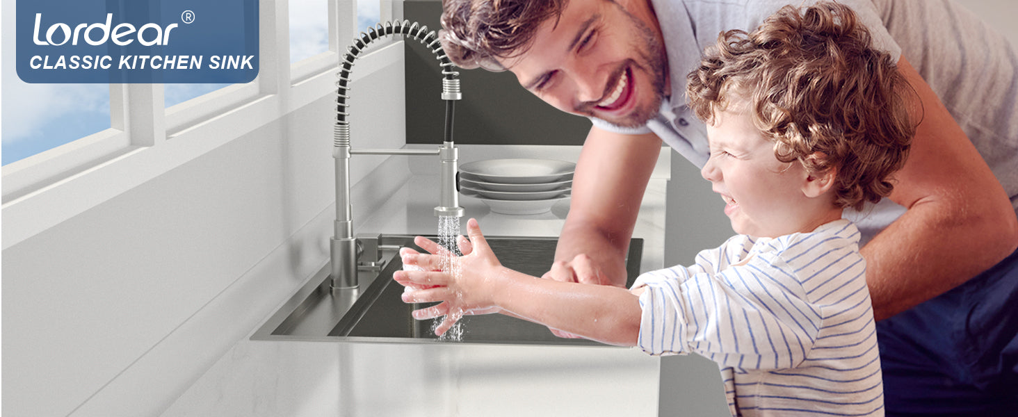 Premium Drop-In Kitchen Sink