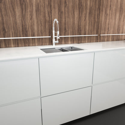 Lordear 23" Stainless Steel Undermount Single Bowl Workstation Kitchen Sink  from Lordear