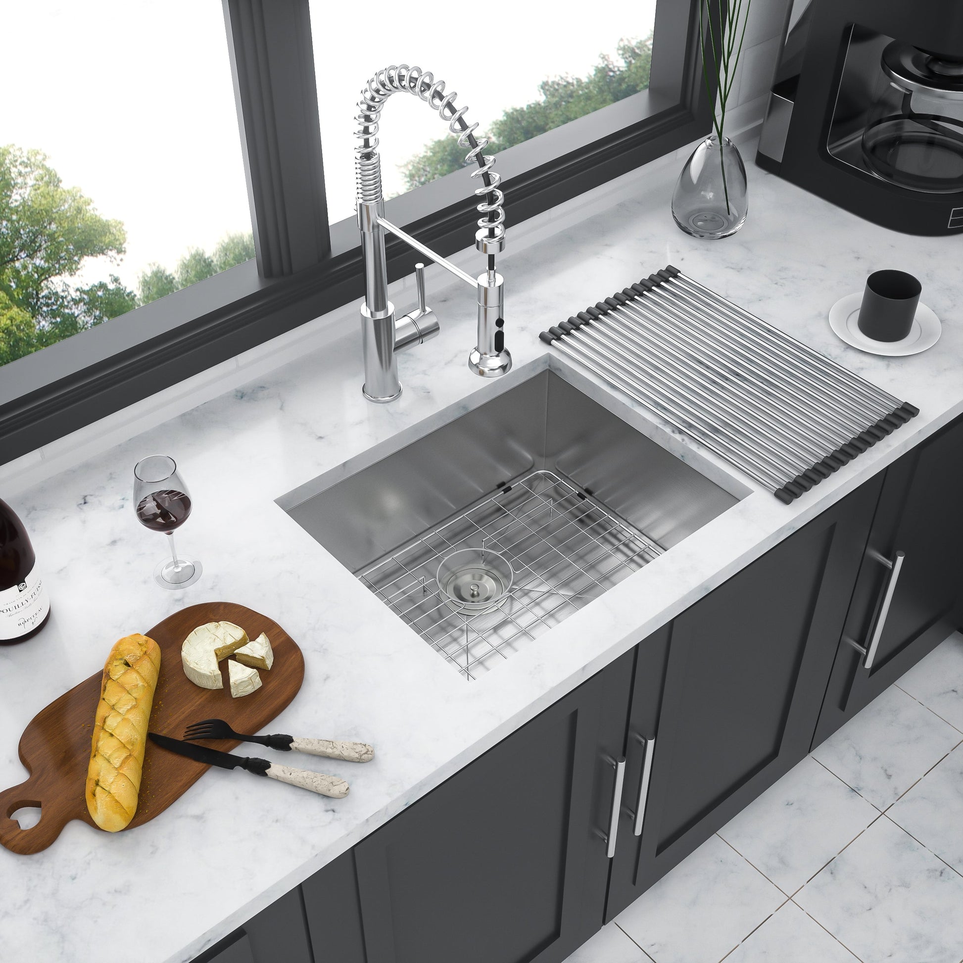 Lordear 23" x 18" Stainless Steel Undermount Bar Sink  from Lordear