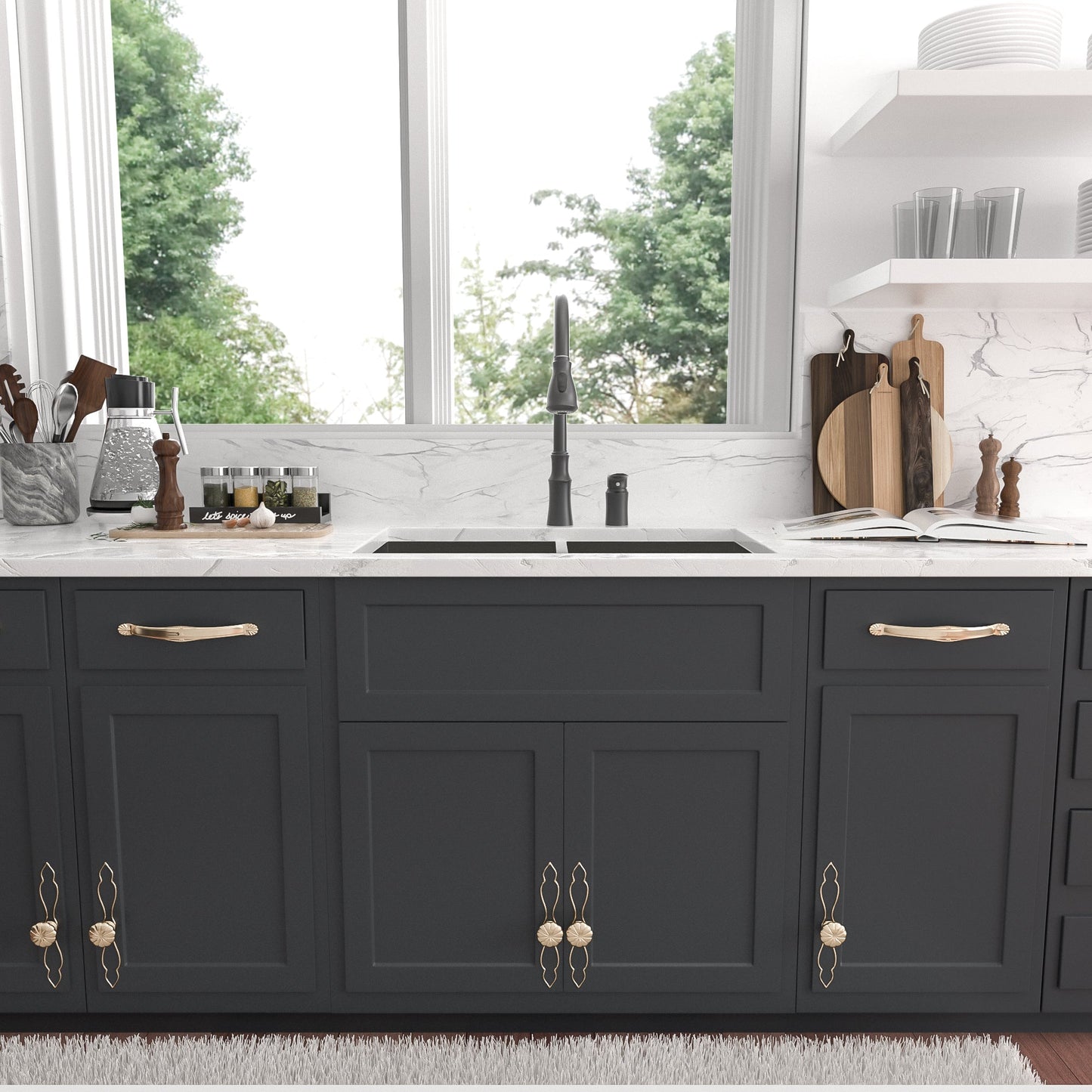 Lordear 33" Stainless Steel Double Bowl Undermount Kitchen Sink  from Lordear