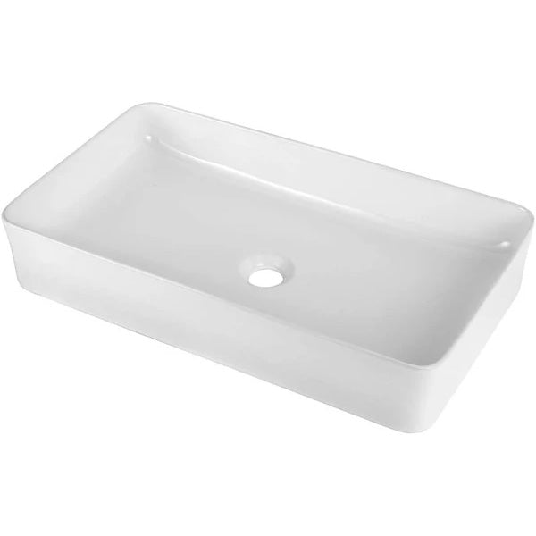 Lordear 24"x14" Ceramic Drop-in Rectangle Vessel Bathroom Sink  from Lordear
