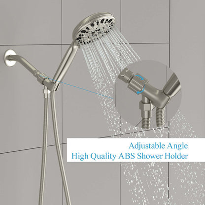 Lordear 4.7" Multi Function Rain Dual Shower Head  from Lordear