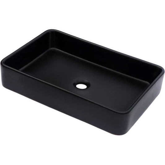 Lordear Ceramic Drop-in Rectangle Vessel Bathroom Sink  from Lordear