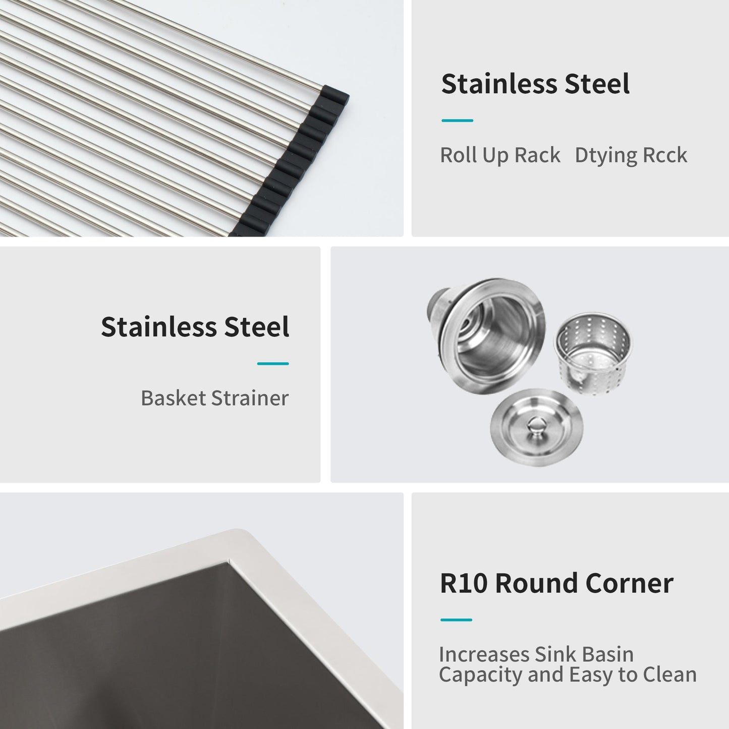 Lordear 23" x 18" Stainless Steel Undermount Bar Sink  from Lordear