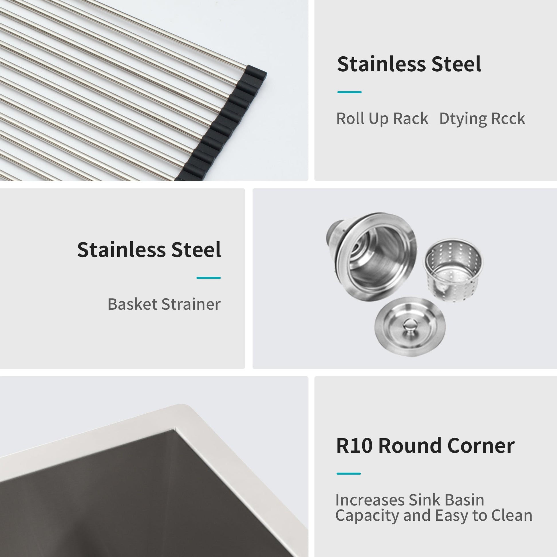 Lordear 23" x 18" Stainless Steel Undermount Bar Sink  from Lordear