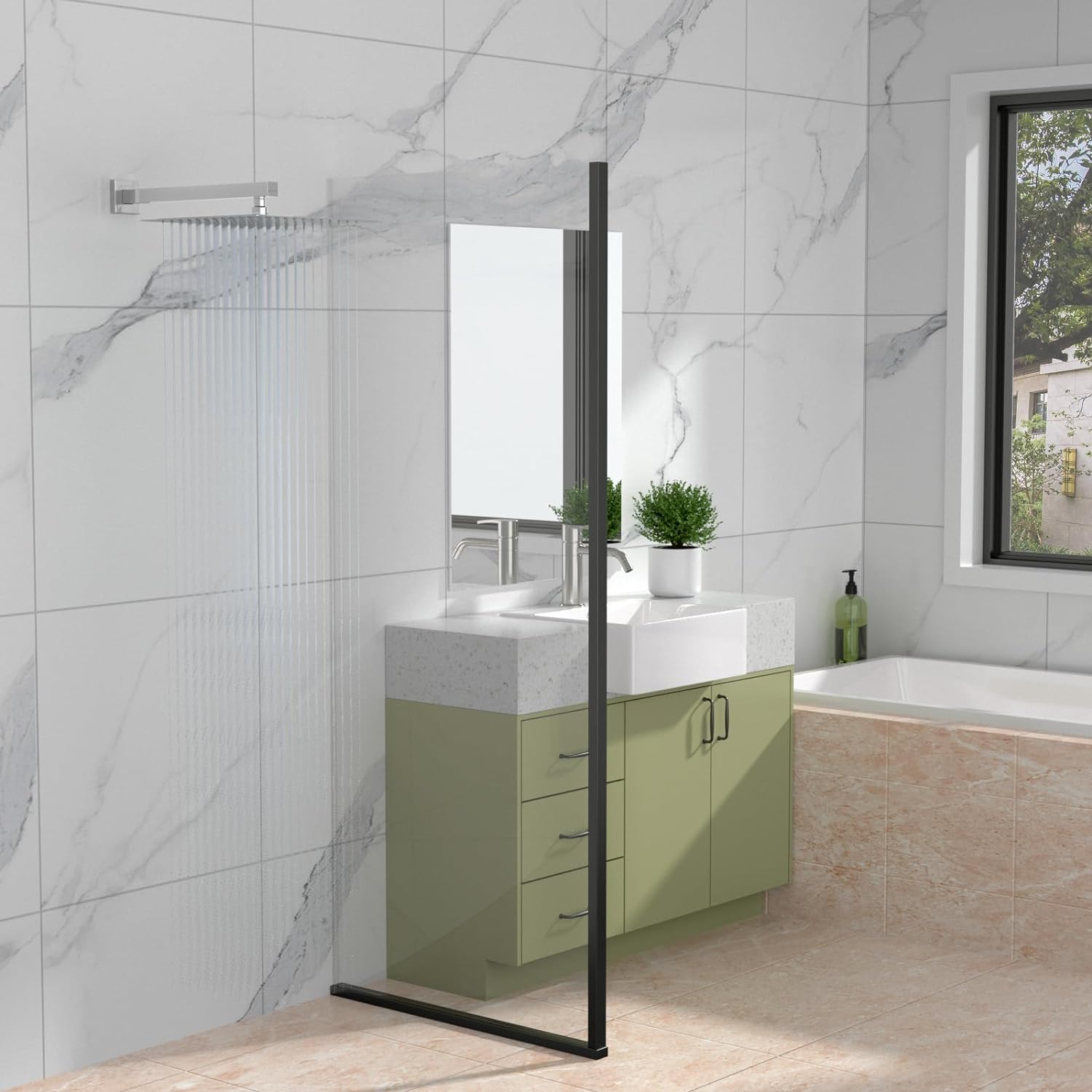 Lordear 16" Stainless Steel Wall Mounted Standpipe Shower Extension Arm  from Lordear