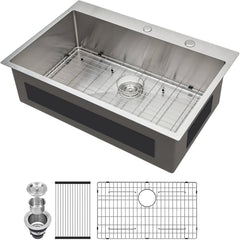Lordear Stainless Steel Drop-In Single Bowl Kitchen Sink  from Lordear