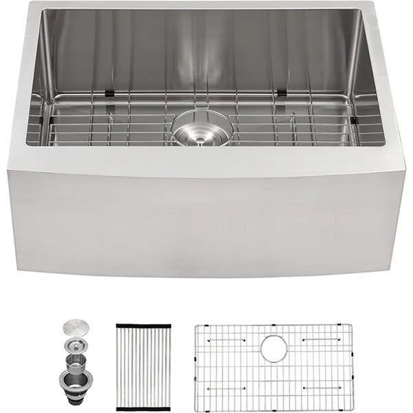 Lordear 27" Stainless Steel Single Bowl Farmhouse Kitchen Sink  from Lordear