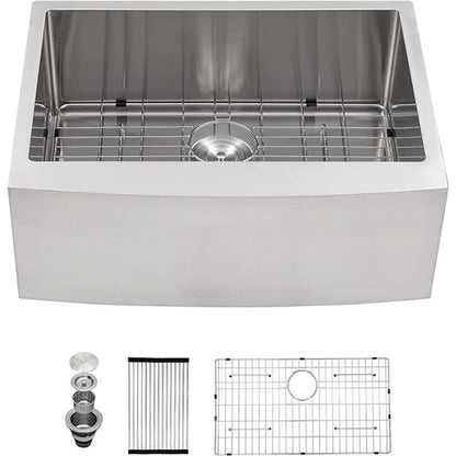 Lordear 27" Stainless Steel Single Bowl Farmhouse Kitchen Sink  from Lordear