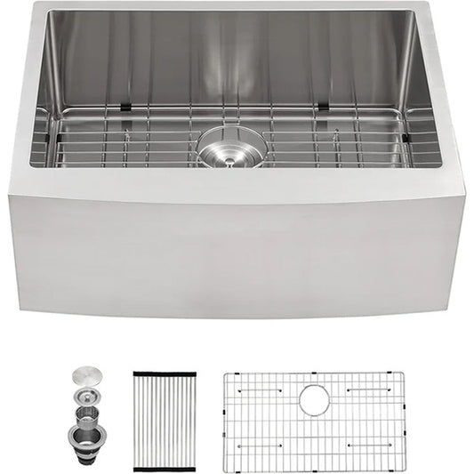 Lordear 27'' Stainless Steel Single Bowl Farmhouse Kitchen Sink  from Lordear 600