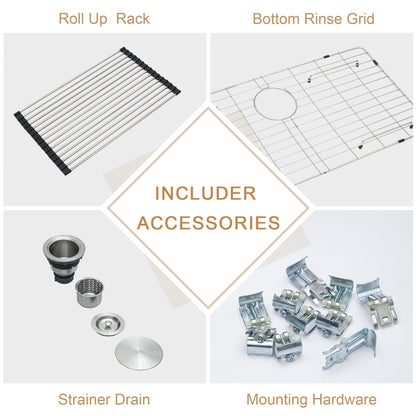 Lordear Stainless Steel Drop-In Single Bowl Kitchen Sink  from Lordear
