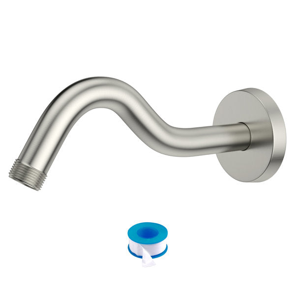 Lordear 8" Stainless Steel Wall Mounted Extension Shower Arm  from Lordear