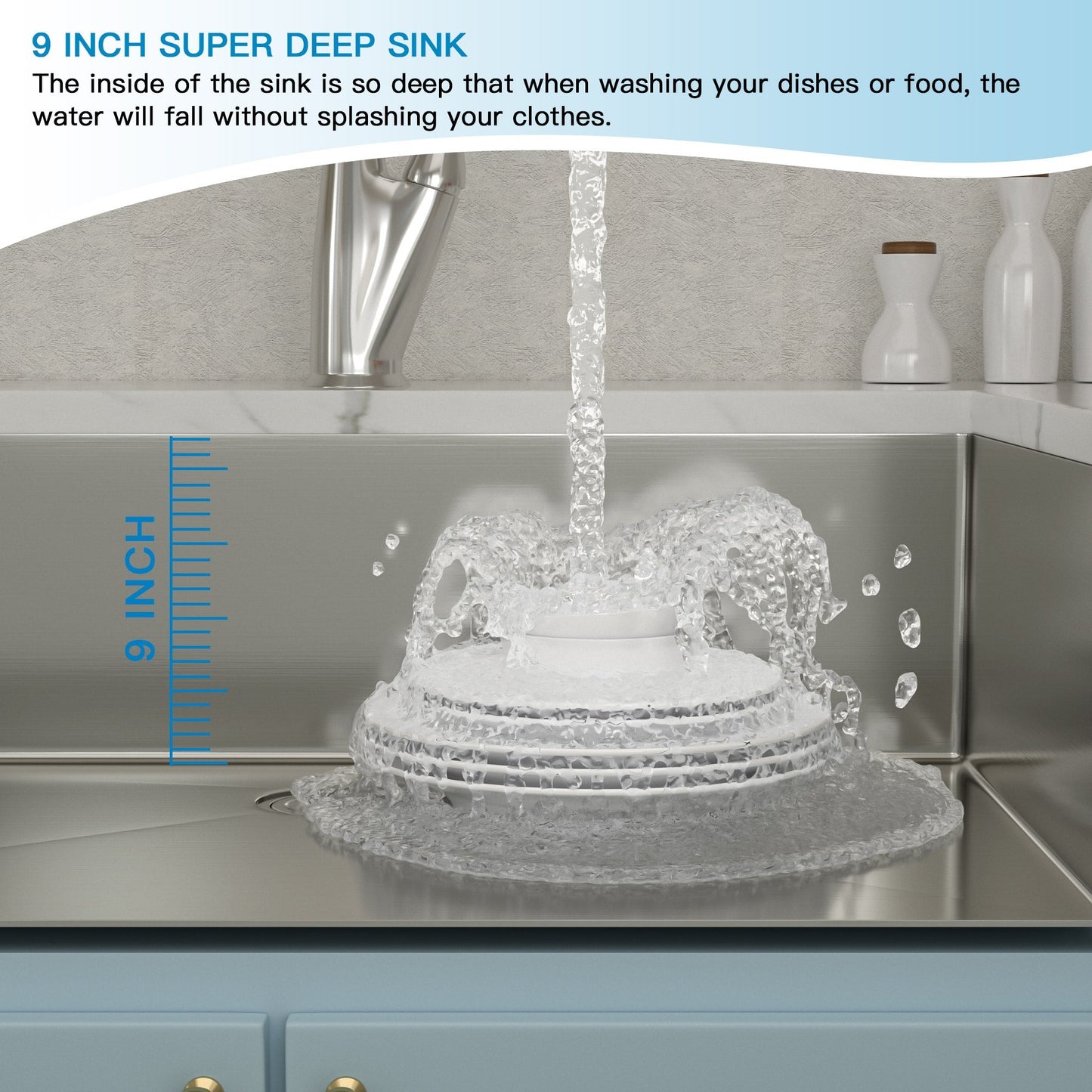 Lordear 13" Stainless Steel Undermount Single Bowl Bar Sink  from Lordear