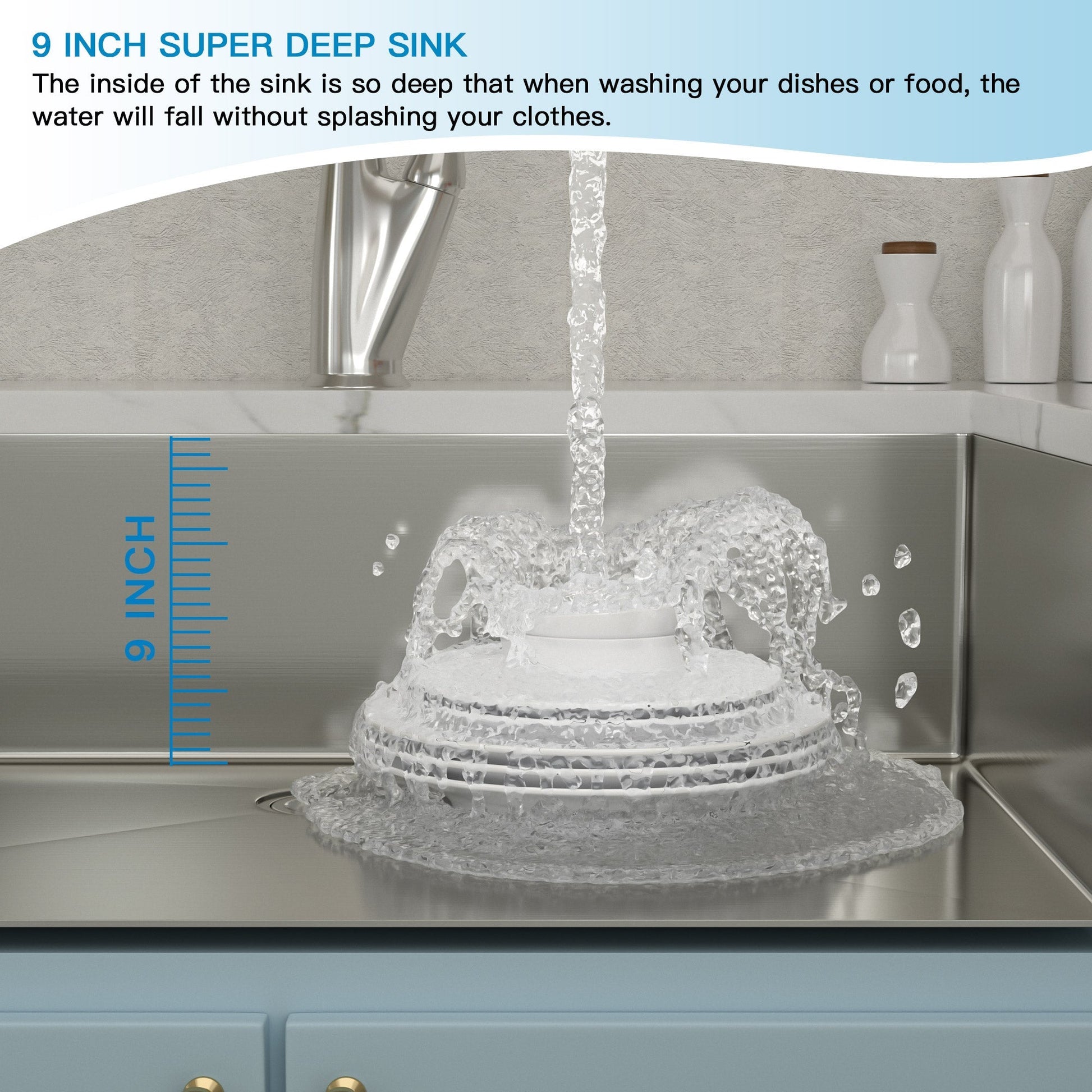 Lordear 13" Stainless Steel Undermount Single Bowl Bar Sink  from Lordear