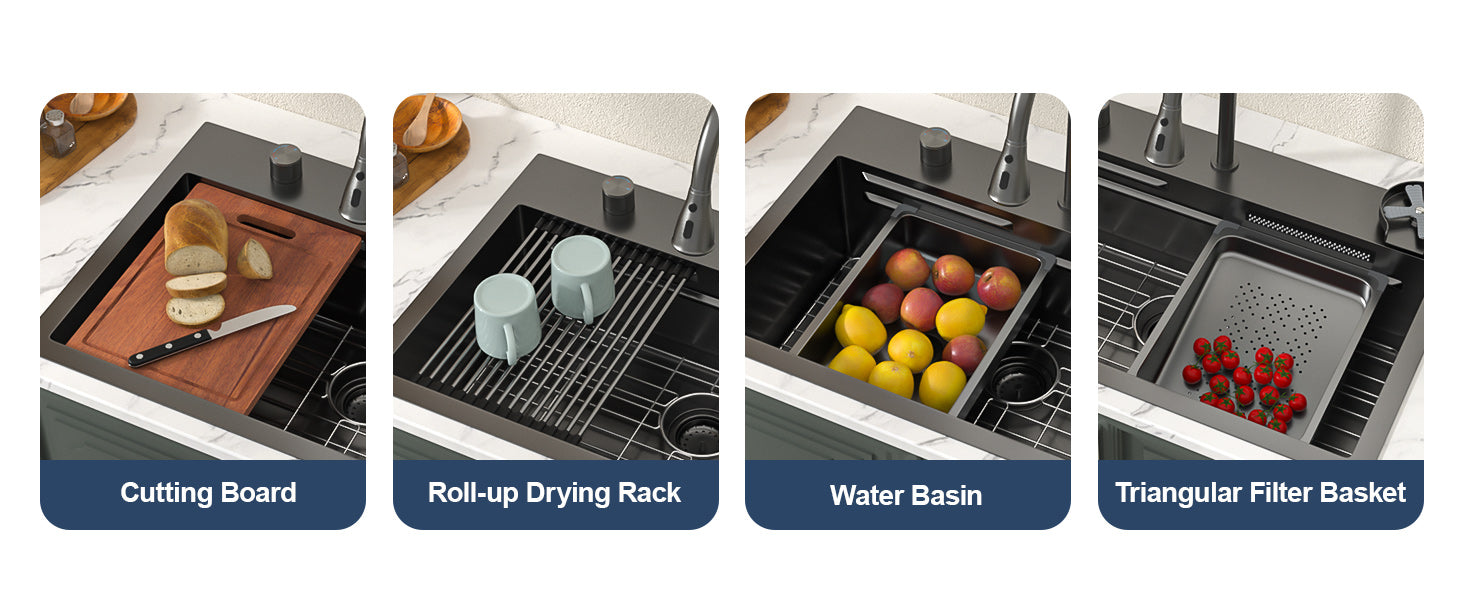 Premium Drop-In Kitchen Sink