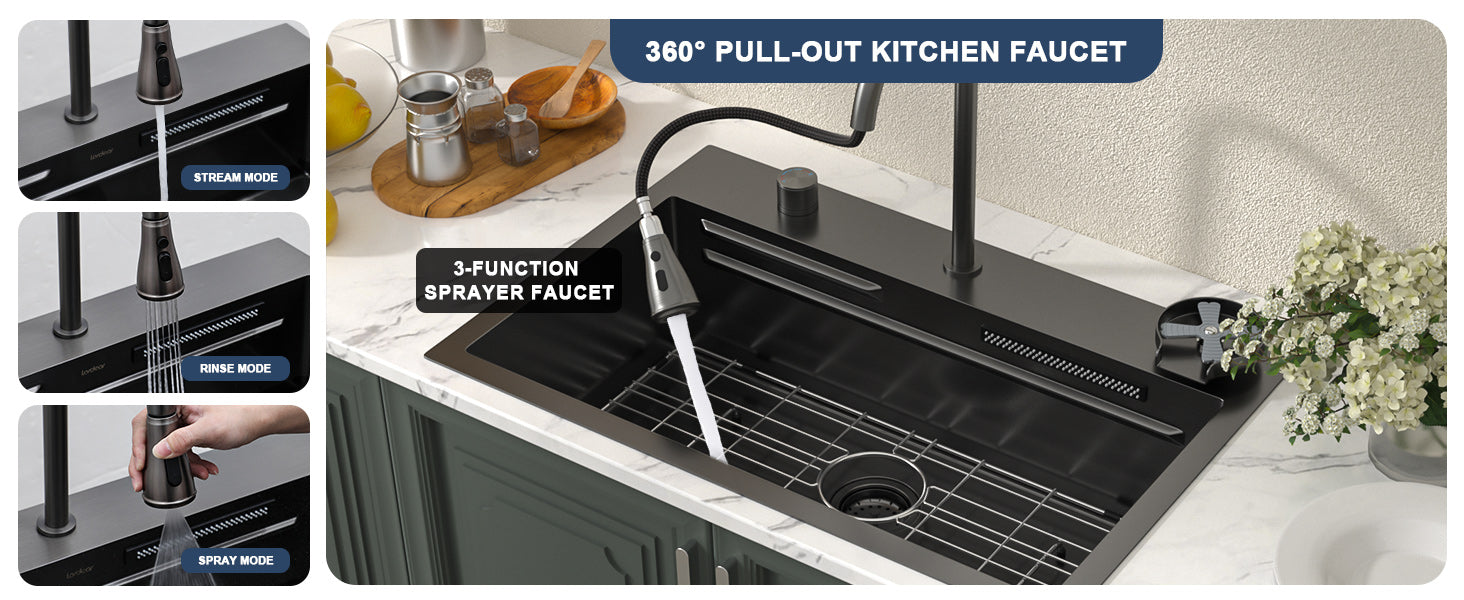 Premium Drop-In Kitchen Sink