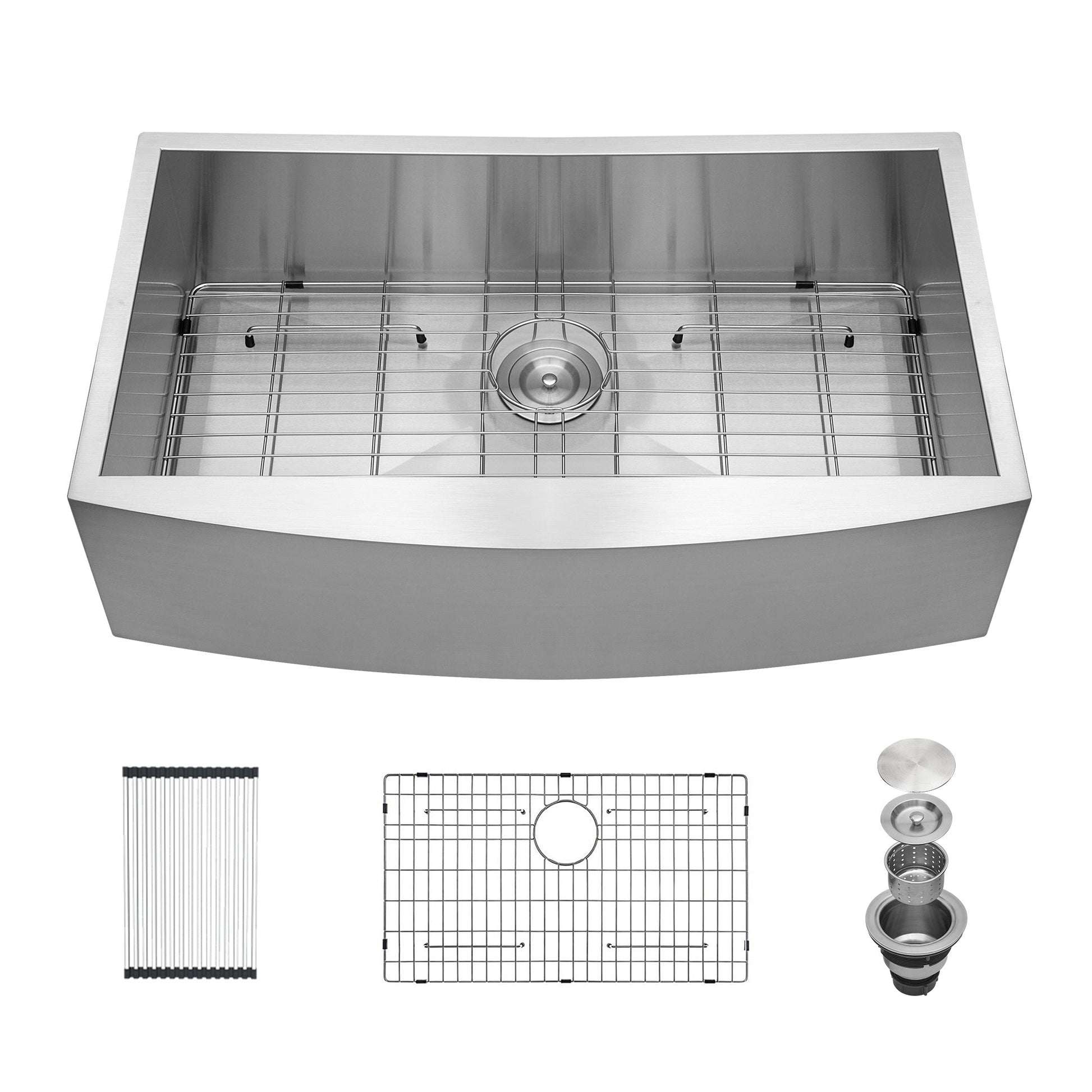 Lordear 36" Stainless Steel Undermount Single Bowl Farmhouse Kitchen Sink  from Lordear