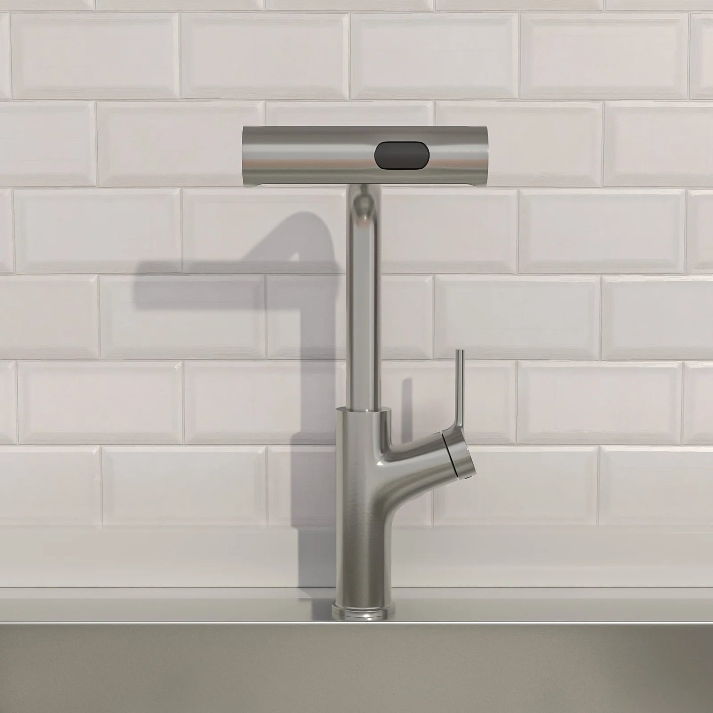 Lordear Stainless Steel Four-Function Pull-Down Sprayer Kitchen Faucet  from Lordear