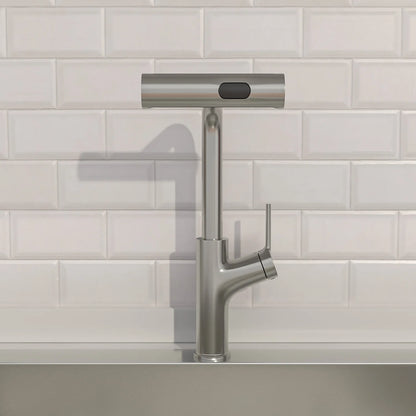Lordear Stainless Steel Four-Function Pull-Down Sprayer Kitchen Faucet  from Lordear