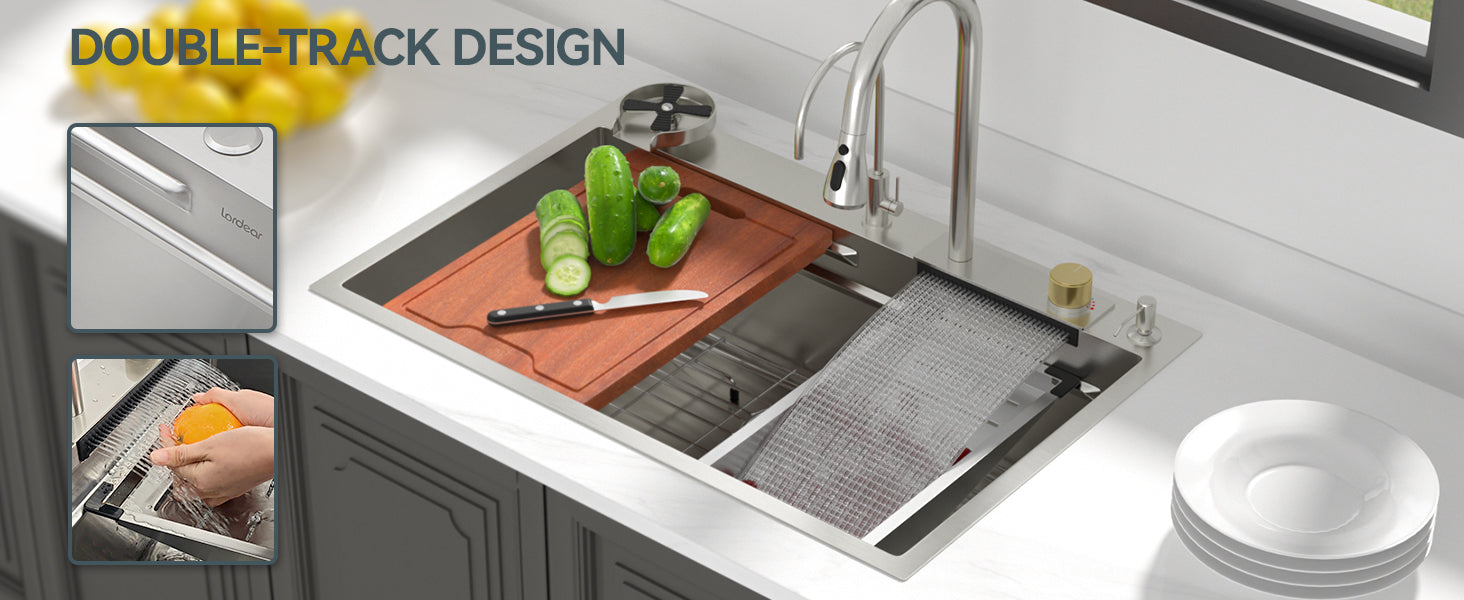 Premium Drop-In Kitchen Sink