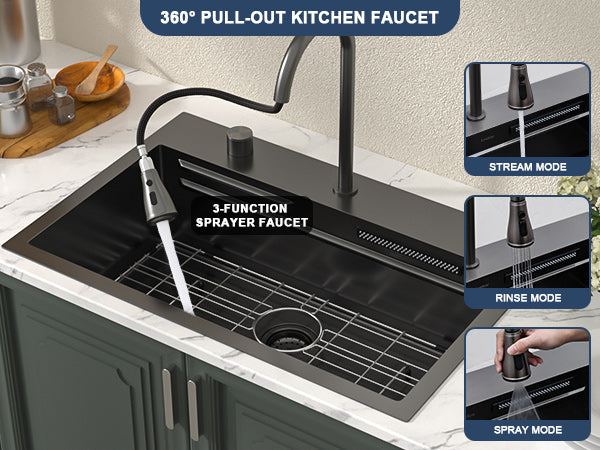 Premium Drop-In Kitchen Sink