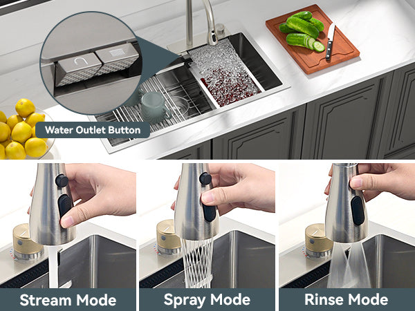 Premium Drop-In Kitchen Sink