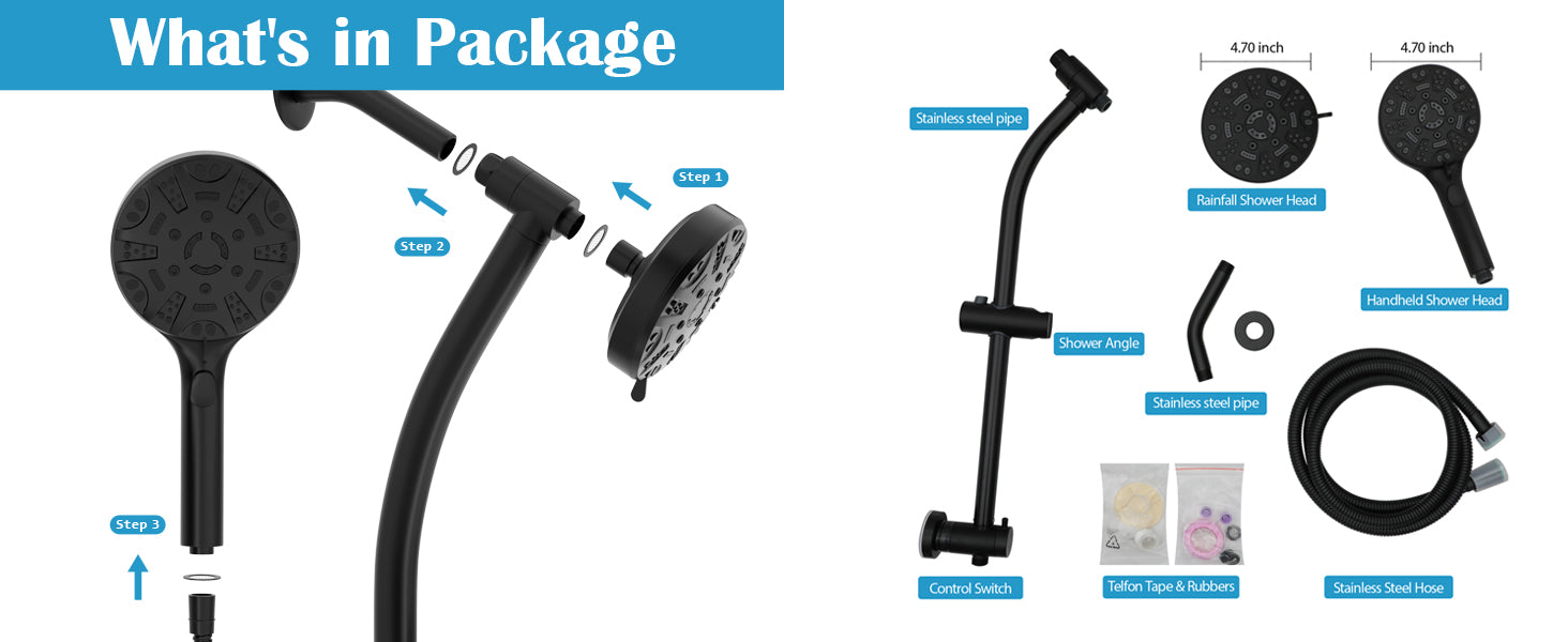 Premium Rain Shower Head