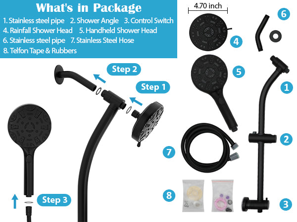 Premium Rain Shower Head