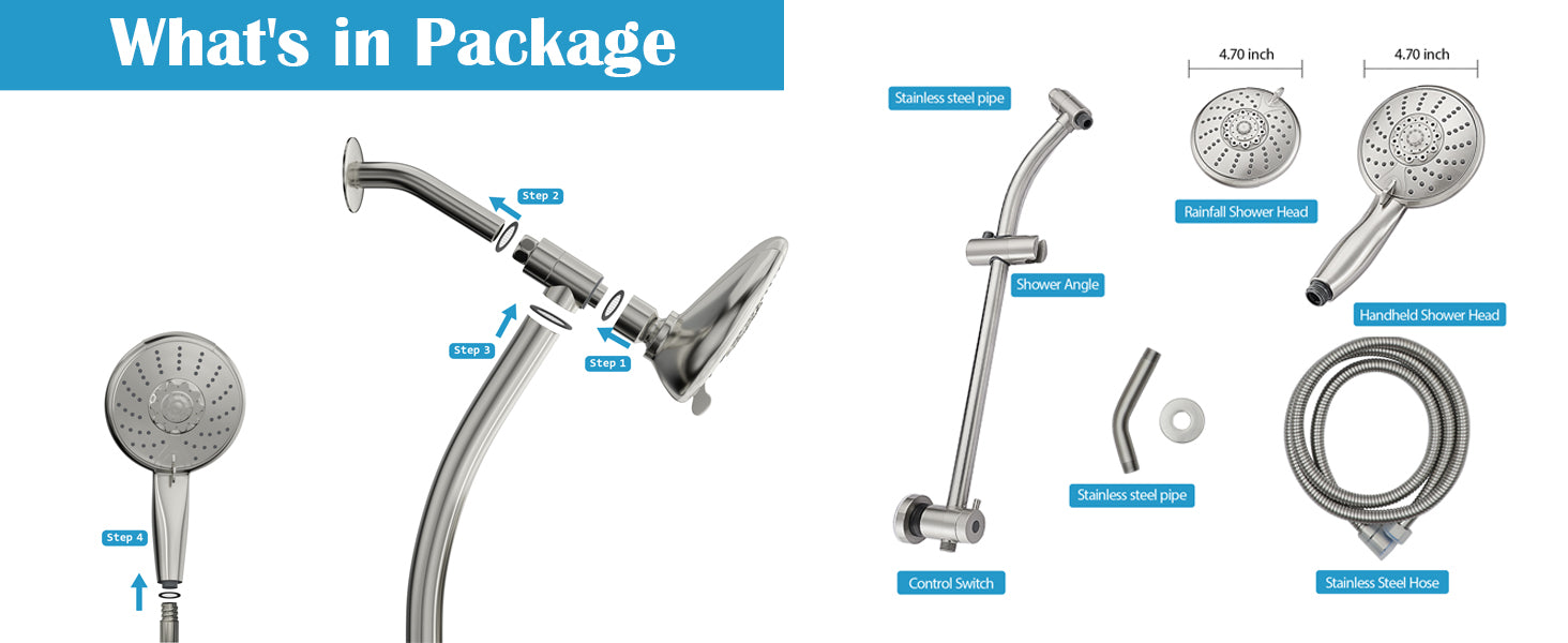 Premium Rain Shower Head