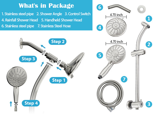Premium Rain Shower Head
