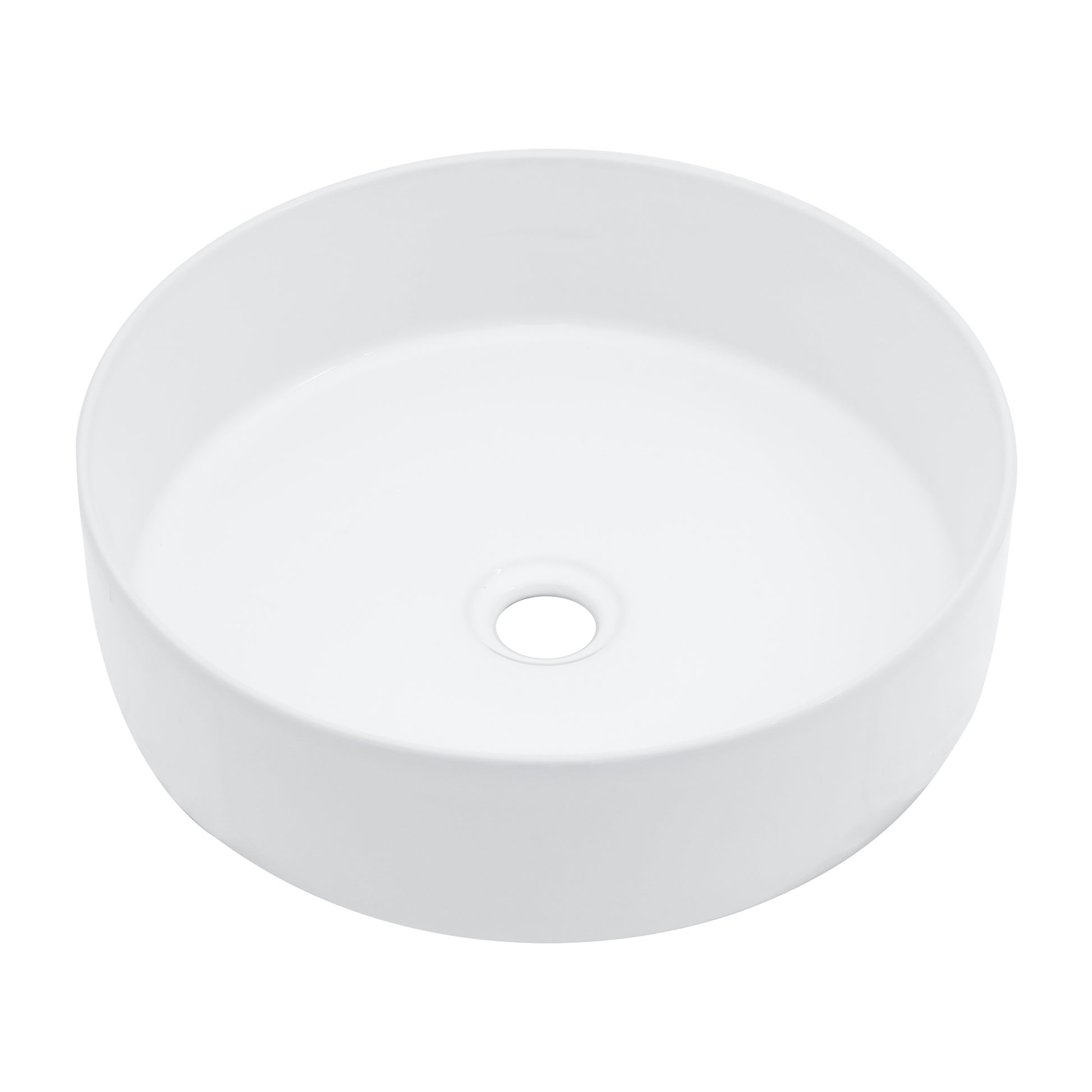 Lordear 16'' x 16'' Ceramic Topmount Round Vessel Bathroom Sink  from Lordear