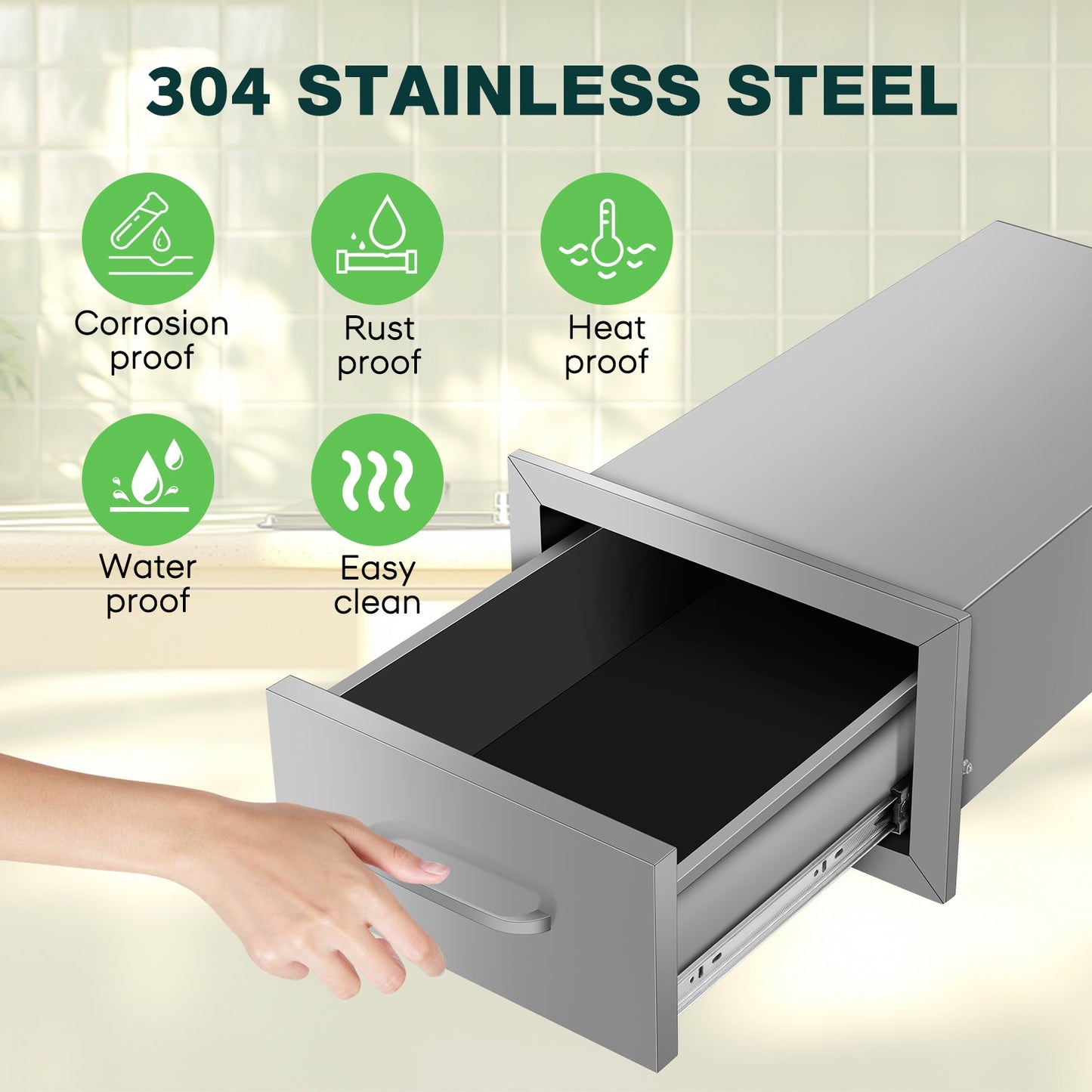 Drawer cabinets for outdoor kitchens or courtyards  from Lordear