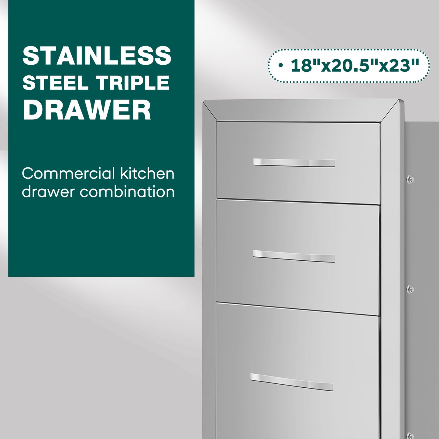 Three-layer Drawer cabinets for outdoor kitchens or courtyards  from Lordear