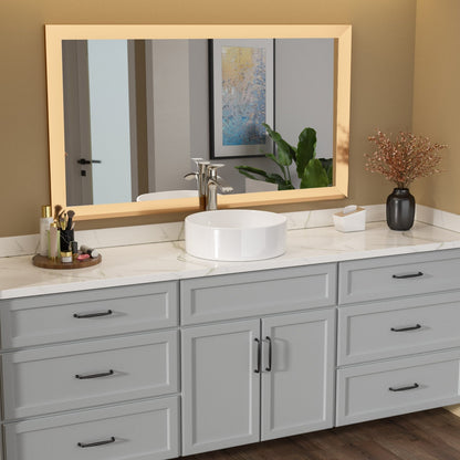 Lordear 16'' x 16'' Ceramic Topmount Round Vessel Bathroom Sink  from Lordear