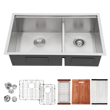 Lordear 30" x 19" Stainless Steel Undermount Workstation Kitchen Sink  from Lordear