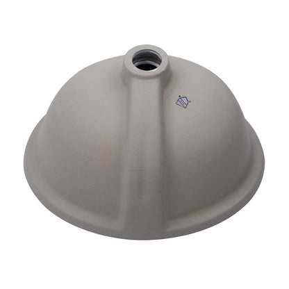 Lordear 16 Inch Undermount Oval Sink - Pure White Porcelain Ceramic Lavatory Vanity  from Lordear