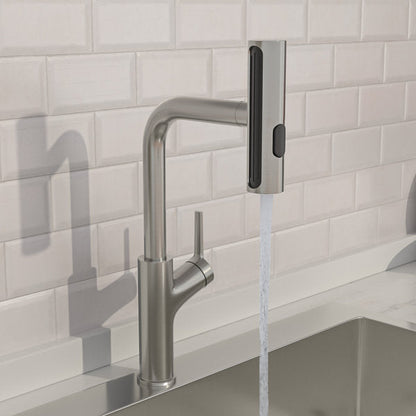 Lordear Stainless Steel Four-Function Pull-Down Sprayer Kitchen Faucet  from Lordear