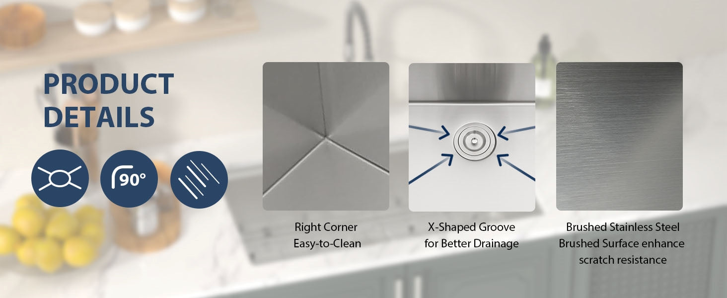 Premium Undermount Kitchen Sink